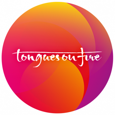 The Logo for Tongues on Fire