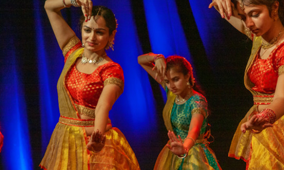 Costume And Makeup in Kathak Dress